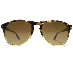 Persol Sunglasses 9649-S 1024/M2 Ebano e Oro Tortoise Round Frames Brown Lens - $168.08