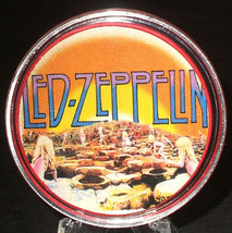 (1) Led Zeppelin Poker Chip Golf Ball Marker - Houses Of The Holy - £6.35 GBP