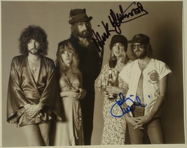 Fleetwood Mac Signed Photo x2 - Mick Fleetwood, John Mc Vie w/coa - £267.13 GBP