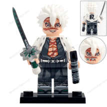 New Sanemi Shinazugawa Demon Slayer Kimetsu No Yaiba Minifigures Block Toys USA  - $15.97