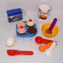 Vintage Fisher Price Fun With Food Baking Kit Duncan Hines Crisco Comple... - £38.91 GBP