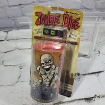 Zombie Dice Game Steve Jackson New 13 Dice &amp; Cup Early Version 2014 - £15.76 GBP