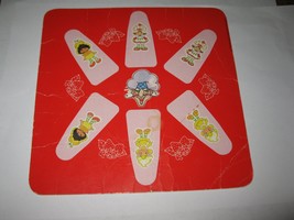 1981 Strawberry Shortcake 'Berry Go Round' Board Game Piece: Player Square #1 - $2.50