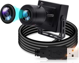 USB Camera 2MP 2.8 12mm Manual Varifocal Focus Lens High Speed 1080P HD USB Came - £56.29 GBP