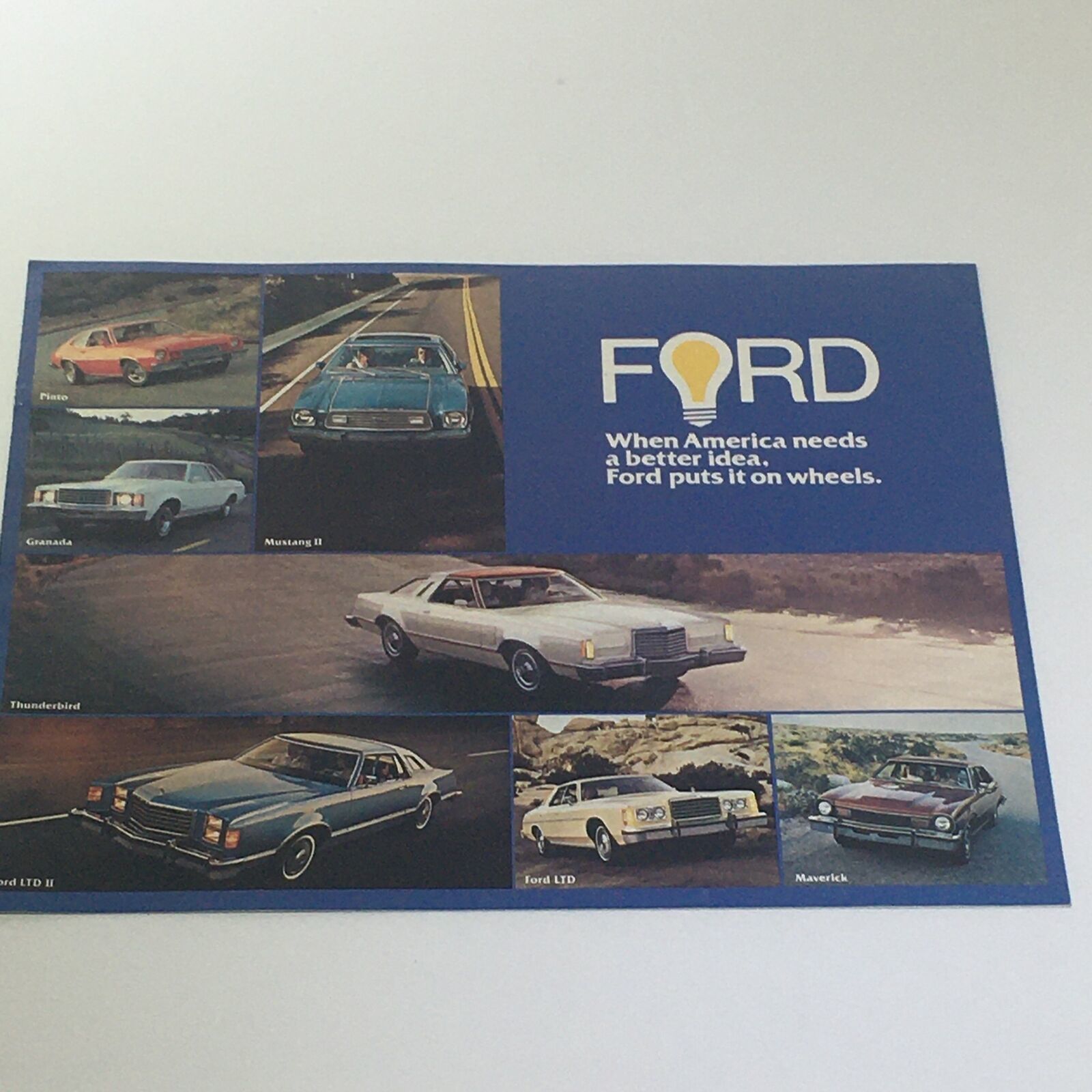 Vintage Ford Thunderbird LTD II 2-Door 4-Door 302 V8 Engine Car Catalog ... - $7.09