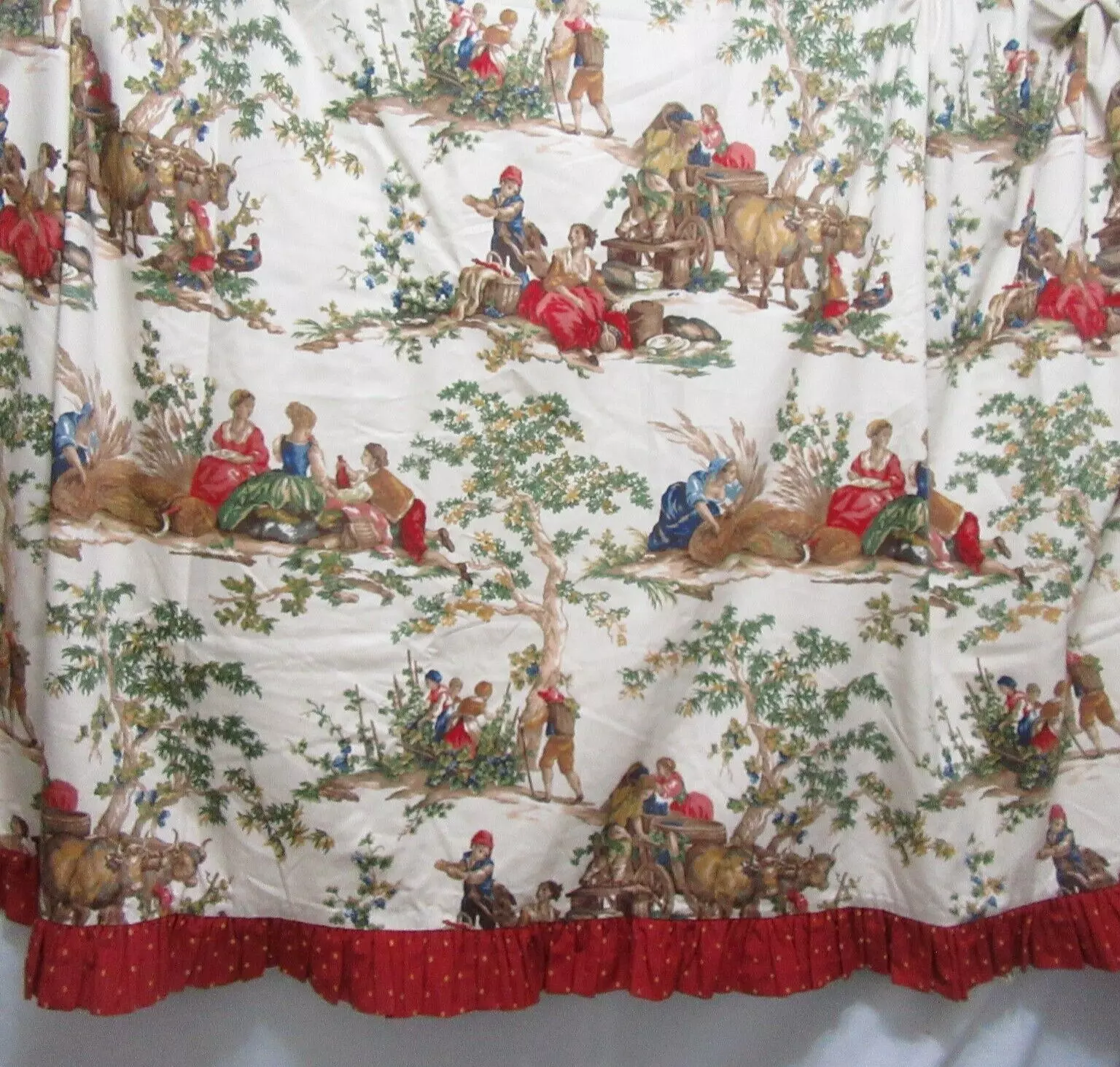 KRAVET Guinevere Toile Pastoral 40 x 84 Adjustable Balloon Shade Panel - $315.00