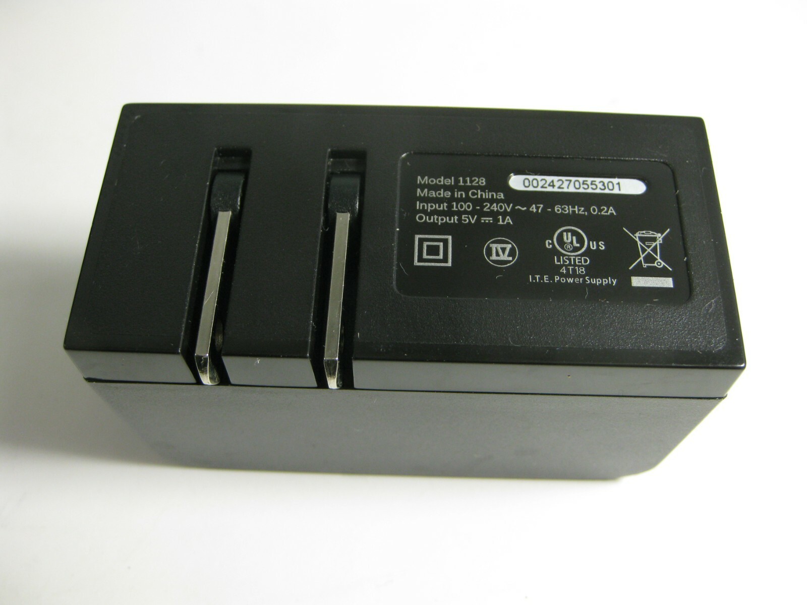 Gen. Original Zune 1128 AC DC Power Supply Adapter Charger Output 5V 1A ... - $3.00