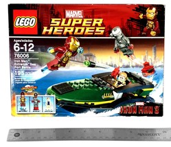 LEGO Marvel Super Heroes Iron Man - Extremis Sea Port Battle #76006  Brand New ! - £51.07 GBP