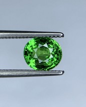 Gorgeous, Lab-Certified,1.20 Ct, Perfect &quot;Grass-Green&quot; Sparkling Tsavori... - £466.80 GBP