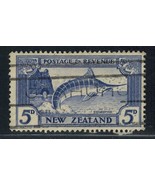 New Zealand Sc# 192 used Striped Marlin (1935) Postage - $14.30