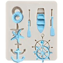 YANQINMS Silicone Rudder Anchor Sea Oar Fondant Mold for Cake Decorating - €2,31 EUR YANQINMS Silicone Rudder Anchor Sea Oar Fondant Mold for Cake Decorating - €2,31 EUR
