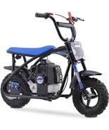 MotoTec Bandit 52cc 2-Stroke Kids Gas Mini Bike Blue or Red - £273.87 GBP