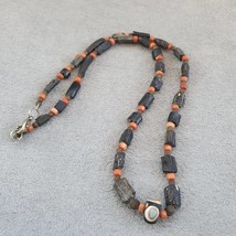 Antique roman era glass beads strand necklace #g2Gift - $876.38 MXN