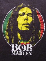 Bob Marley Classic Portrait Small One Sided Shirt Jamaican Reggae Legend Icon - £6.25 GBP