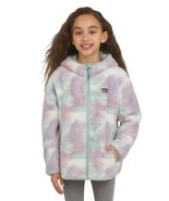Eddie Bauer Boys Girls Jacket Light Blue Multicolor Tie-Dye Hood Full-Zi... - $52.97 CAD
