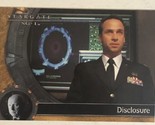 Stargate SG1 Trading Card Richard Dean Anderson #52 Disclosure - $1.97