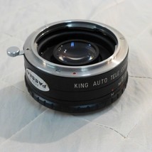 King Auto Tele Converter 2X for Konica in Case Japan Vintage Excellent - £19.01 GBP