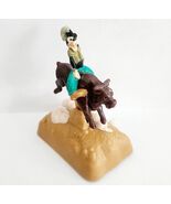 1990s Disney Goofy Bull Rider Wind Up Figurine Plastic Toy Burger King E94 - $363.77 MXN