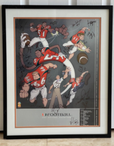 Miami Hurricanes Football Team 2001 National Championship Signed Poster - £233.89 GBP