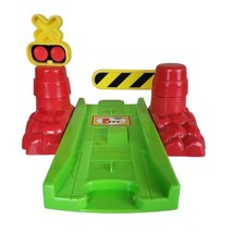VTech Go! Go! Smart Wheels Train Station Replacement Part Gate Track Piece Green - £7.78 GBP