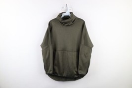 The North Face Womens XS Fleece Lined Agave Poncho Turtleneck Sweatshirt... - $54.40