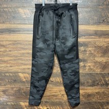 Fried Denim Jogger Pants Mens Black Camo Medium Zip Pocket Stretch 28x 2... - $23.70