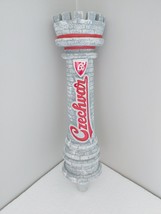 Czechvar Budweiser Castle Rare Beauty 11&quot; Draft Beer Tap Handle Mancave Bar Sign - £53.84 GBP