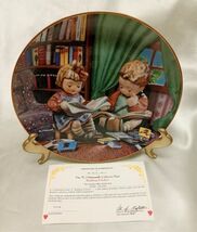 223 Vintage Danbury Mint Budding Scholars Collector Plate - €24,92 EUR