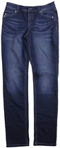 Inc International Concepts Petite Blue Rose Wash Skinny Jeans 6P - £27.68 GBP