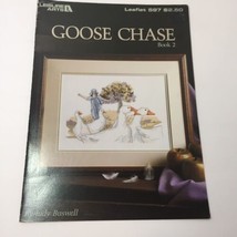 Goose Chase Book 2 Cross Stitch Pattern Book Leisure Arts Judy Buswell - £7.76 GBP