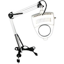 Swing Arm Incandescent Magnifying Lamp with Clamp - £34.14 GBP