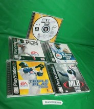 5 Sony Playstation MLB Baseball And Triple Play Sports Video Games 98,99... - £27.25 GBP