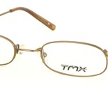 NEW TMX By TIMEX CURL BR MATTE BROWN EYEGLASSES GLASSES METAL FRAME 44-1... - $63.55