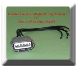 Connector of Mass Air Flow Sensor MAS0153 Fits:G35 2003 I35 02-04 Maxima 03-04 - £10.54 GBP