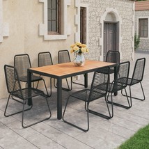  Dining Set Black and Brown - $19,937.79 MXN