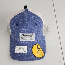 Carhartt HAT/CAP Force Wicks Sweat One Size AH5277 Mens Blue White Canvas / Mesh - £19.46 GBP