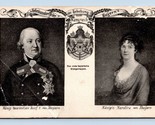 Maximilian I Joseph of Bavaria and Karoline of Baden Portrait DB Postcar... - £11.32 GBP