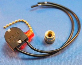 PULL CHAIN SWITCH Light &amp; Fan Zing Ear ZE-109 ANGELO 77023 HARBOR BREEZE... - $15.32