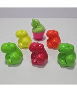 Vintage 1984 Willy Wonka NERDS Candy Containers 2.5” Lot Of 6 - €19,01 EUR