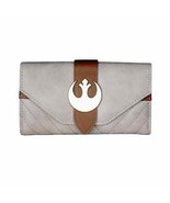 NEW WOMENS STAR WARS REBEL ALLIANCE WALLET CHANGE PURSE ID HOLDER POUCH ... - $21.90