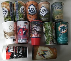 Stadium Collectors Cup Set Of 12 Braves, Rays Red Sox Miami... - $37.07