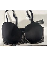 Torrid Black Multi Way Wear Micro Full Coverage Underwire Bra Size 38F - £32.48 GBP