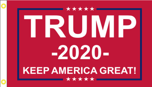 TRUMP 2020 4X6 FEET and USA 5x8 FEET Combo Set HUGE SIZE Super Polyester - $45.99
