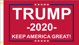 TRUMP 2020 4X6 FEET and USA 5x8 FEET Combo Set HUGE SIZE Super Polyester - £35.92 GBP