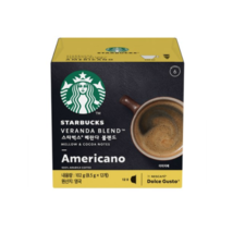 Starbucks Veranda Blend Capsule Coffee 8.5g * 12ea Dolce Gusto Compatible - $29.66