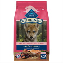 Wilderness High-Protein Natural Dry Food for Puppies, Salmon  4.5-lb. Bag - $28.99