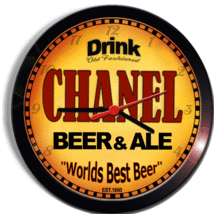 CHANEL BEER and ALE BREWERY CERVEZA WALL CLOCK - £23.69 GBP