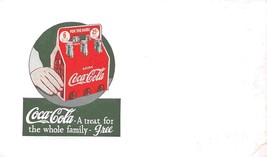 Coca Cola Coke advertising card - £5.08 GBP