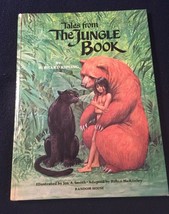 Tales From The Jungle Book- Rudyard Kipling Looking Glass Library 1985 Hardcover - £5.60 GBP