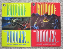 Batman: Run, Riddler, Run # 2 &amp; 3 (Dc Comics 1992 Mini-Series) Mark Badger FN-VF - £8.48 GBP